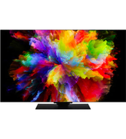Panasonic 65-inch 4K Ultra HD OLED Smart TV with HDR and NVIDIA G-SYNC for immersive home entertainment.