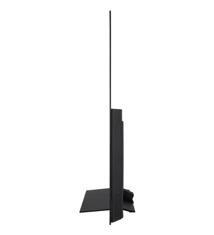 Panasonic 65-inch 4K Ultra HD OLED Smart TV with HDR and NVIDIA G-SYNC, displaying vibrant colorful images on screen