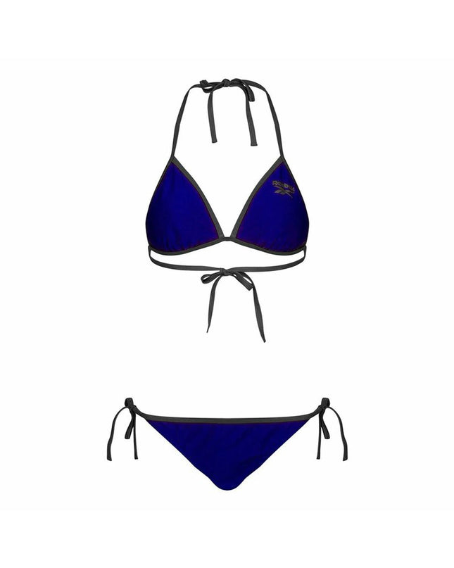 Reebok Allegra blue bikini top for sport and watersport, with supportive design and vibrant blue color.