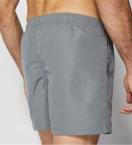 Reebok Yale Essential men's grey swim shorts for water sports and outdoor activities, featuring a comfortable fit and sporty design.