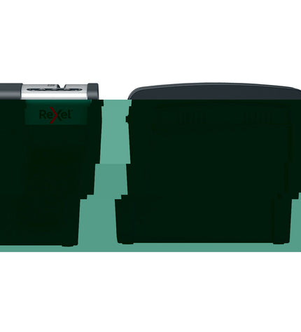 Rexel MC3-SL paper shredder microsnippers for office use, with a 10-liter waste bin, compact and efficient office electronics.