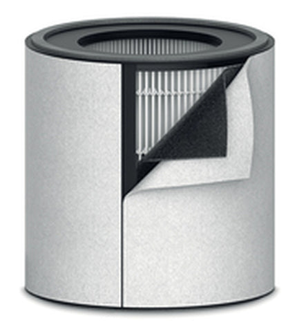 Portable Leitz air purifier for home and kitchen, compact design with air vent and control panel on front.