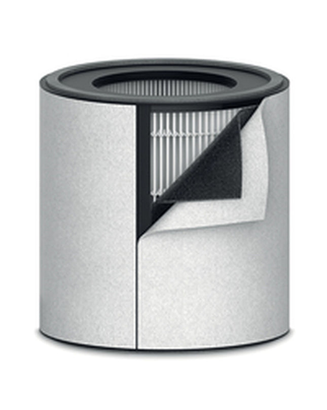 Portable Leitz air purifier for home and kitchen, compact design with air vent and control panel on front.