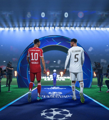PlayStation 5 Sony EA SPORTS FC 26 video game for electronic plug-and-play gaming console, showing game cover art.