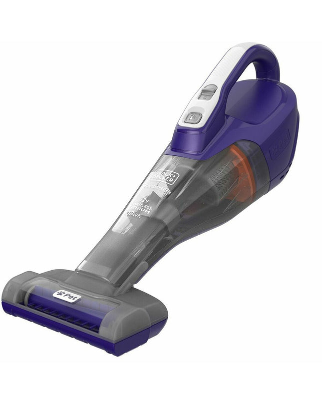 Black & Decker Kruimelzuiger DVB315JP-QW compact handheld vacuum for cleaning crumbs and small messes on kitchen surfaces.