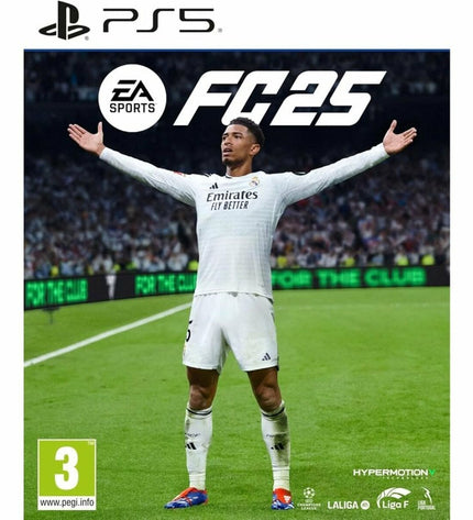 Sony PlayStation 5 video game FC25 Sport for Elektronica Plug & Play Spelconsoles, showing the game cover and console in the image.