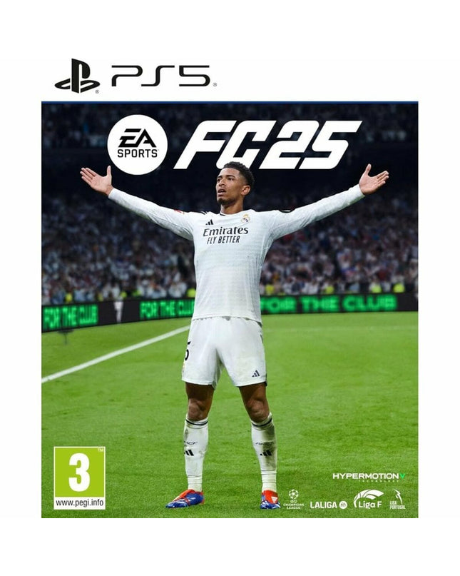 Sony PlayStation 5 video game FC25 Sport for Elektronica Plug & Play Spelconsoles, showing the game cover and console in the image.
