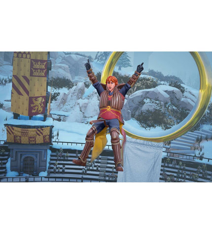 Sony PlayStation 5 videogame Harry Potter Quidditch Champions for Plug & Play console, featuring Harry Potter and Quidditch scene.