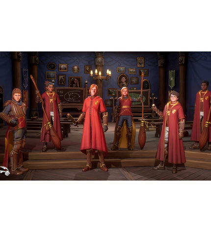 Sony PlayStation 5 video game Harry Potter Quidditch Champions for Elektronica Plug & Play console, featuring Harry Potter and broomstick scene.