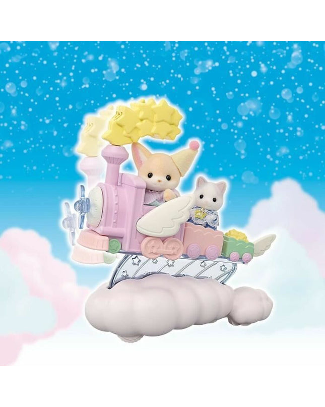 Sylvanian Families action figures toy set featuring detailed animal characters and accessories for imaginative play.