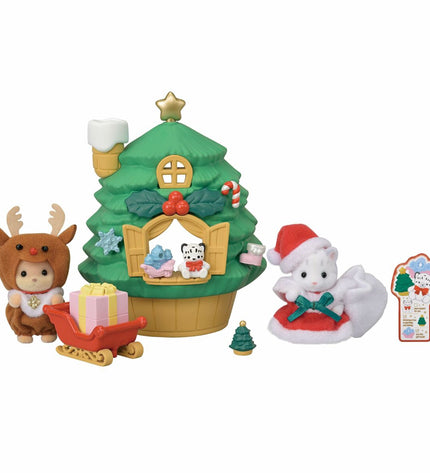 Sylvanian Families action figures set featuring detailed animal characters from the Sylvanian Families toy collection.