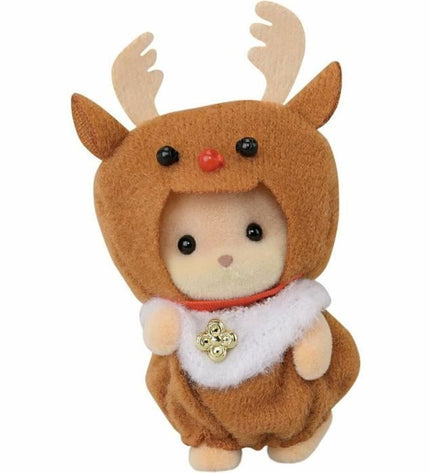 Sylvanian Families action figures and dolls from the Sylvanian Families toy series, featuring detailed animal characters.