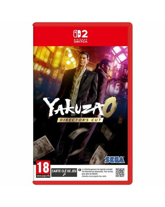 SEGA Yakuza 0 Director's Cut Switch videogame for Nintendo Switch, electronic plug & play game console accessory.