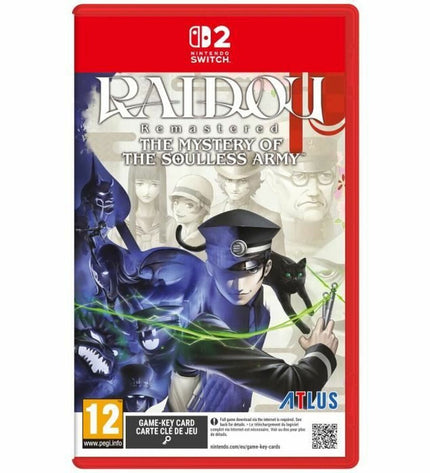 SEGA RAIDOU Remastered Switch video game cartridge for Plug & Play game console, electronic entertainment by SEGA.