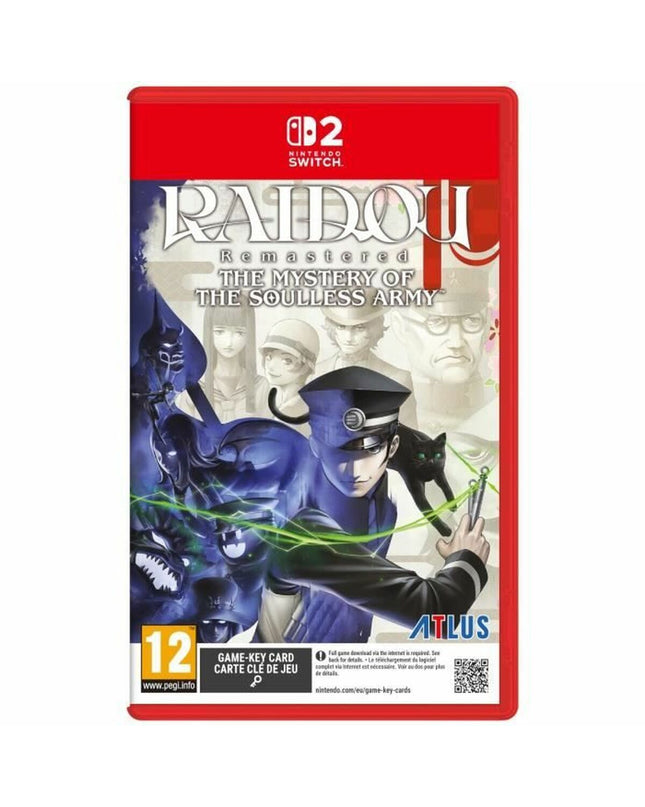 SEGA RAIDOU Remastered Switch video game cartridge for Plug & Play game console, electronic entertainment by SEGA.
