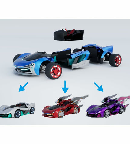 SEGA Sonic Racing CrossWorlds Switch video game cartridge for Plug & Play game consoles, featuring Sonic character artwork.