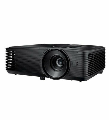 Optoma projector with 3600 lumens, Full HD display, HDMI port, ideal for home theater and electronic entertainment setup.