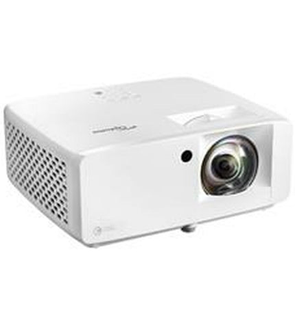 Optoma ZH450ST projector with 4200 lumens, Full HD 1920x1080, compact electronic device for home cinema and video use.