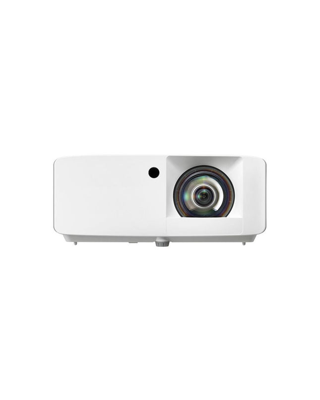 Optoma E9PD7KK31EZ4 projector with 3500 lumens in a sleek design, suitable for electronics, photography, and video applications.