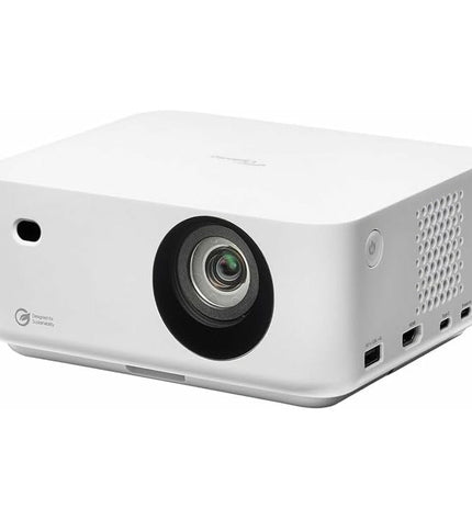 Optoma ML1080 projector with 1200 lumens, Full HD 1920x1080 display, ideal for home theater and electronic entertainment.