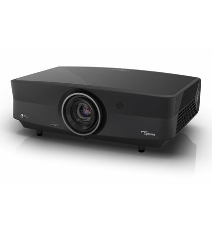 Optoma E3P7N71E111 4K Ultra HD projector with 5000 lumens, full HD resolution, suitable for home theater and entertainment.