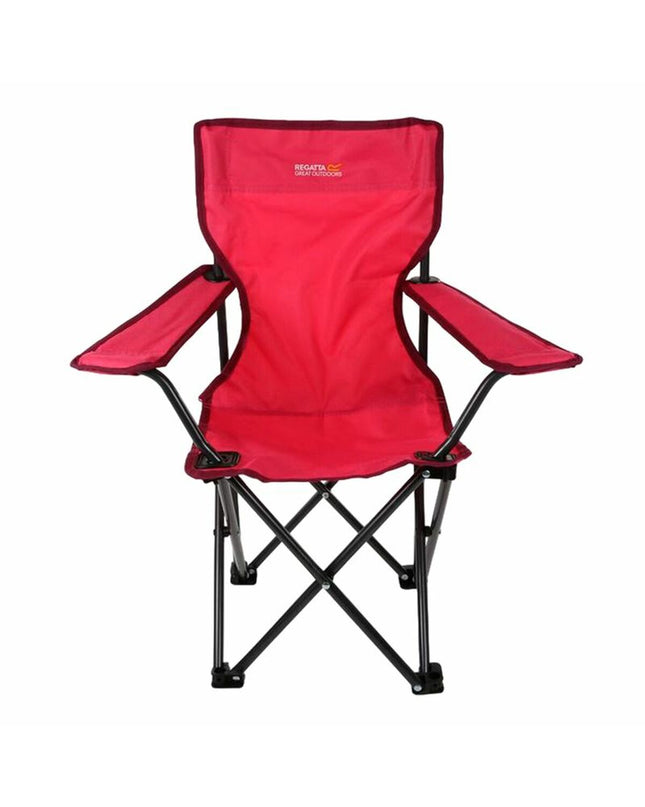 Regatta Vouwbare Stoel RCE241-1NX in rood, sport en outdoor camping chair, portable and lightweight for outdoor activities