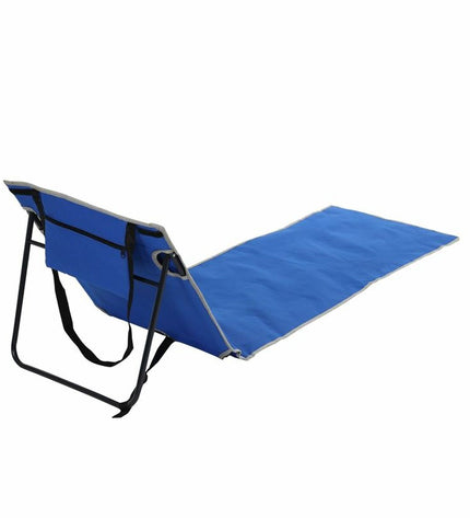 Regatta Tahiti BchLounger portable teak lounge chair for outdoor and fishing, featuring natural teak finish and ergonomic design.