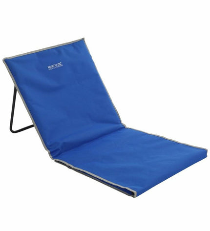Regatta Tahiti BchLounger portable teak chair for outdoor and fishing, featuring a natural teak finish and lightweight design.