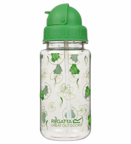 Regatta Waterfles Frog for outdoor and camping, durable sport water bottle with a playful frog design, ideal for hiking and outdoor activities.