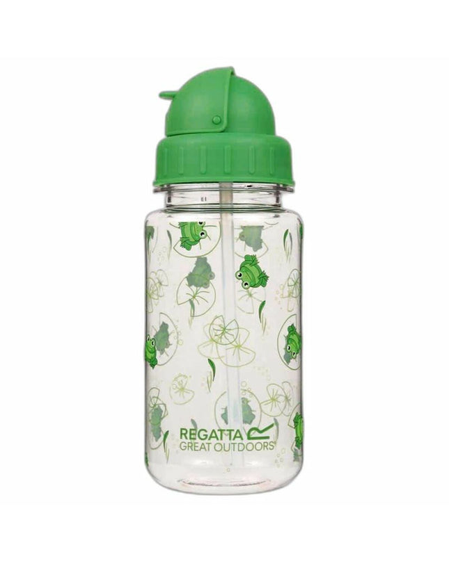 Regatta Waterfles Frog for outdoor and camping, durable sport water bottle with a playful frog design, ideal for hiking and outdoor activities.