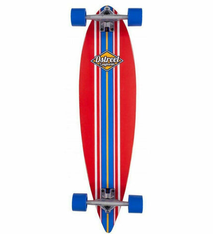 Dstreet 35-inch longboard for urban mobility, featuring a sleek deck and vibrant design, ideal for street skating and outdoor riding.
