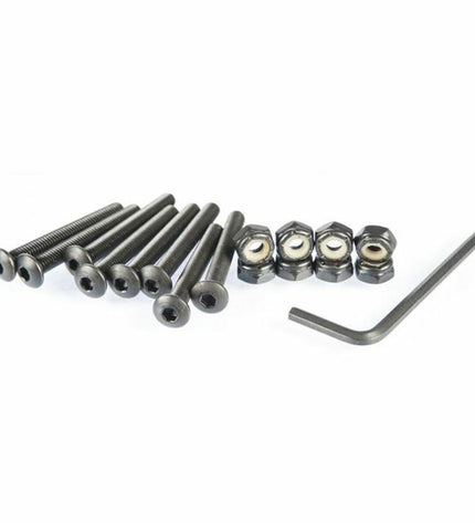 Dstreet Allen bolt kit with mounting tools for urban mobility and outdoor sports, includes 1 1/4-inch bolts and wrench.