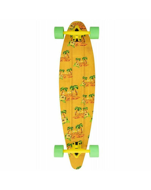 Dstreet Oasis 36-inch longboard skateboard for urban mobility, featuring a sleek design for sport and outdoor riding.