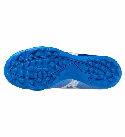 Mizuno Monarcida Neo III Select As football shoes for kids, black and white sport footwear with cleats for outdoor soccer.