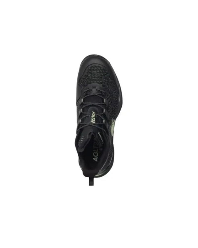 Lacoste AG-LT Ultra men's black tennis shoes for sport and outdoor tennis, featuring sleek design and supportive sole.