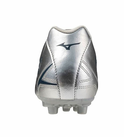 Mizuno Monarcida Neo III Select AG adult football boots with black and red design, suitable for outdoor soccer play.