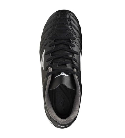 Mizuno Monarcida Neo III adult soccer cleats for outdoor football, featuring a sleek design and durable studded sole.