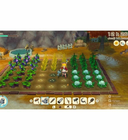 Just For Games Story of Seasons Grand Bazaar Switch video game cartridge for electronic plug-and-play console.