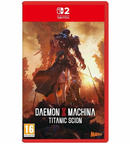 Just For Games Titanic Scion Switch video game cartridge for plug-and-play electronic game console, with game artwork on label.