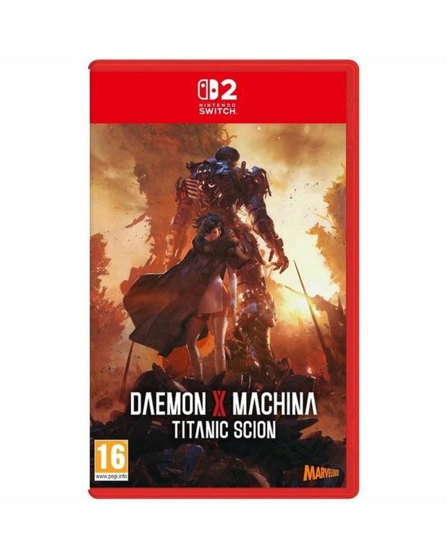 Just For Games Titanic Scion Switch video game cartridge for plug-and-play electronic game console, with game artwork on label.