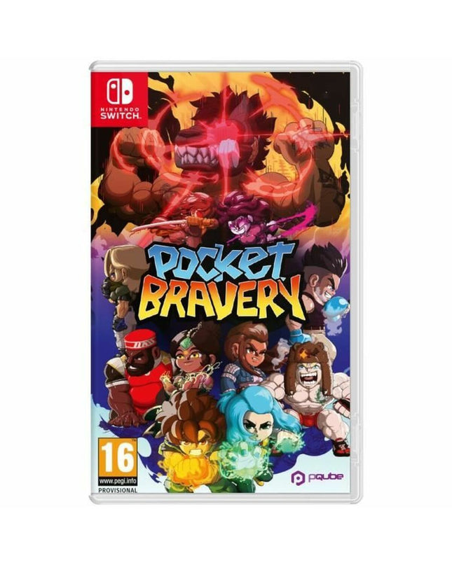 Just For Games Switch plug-and-play video game console with colorful controller and packaging.