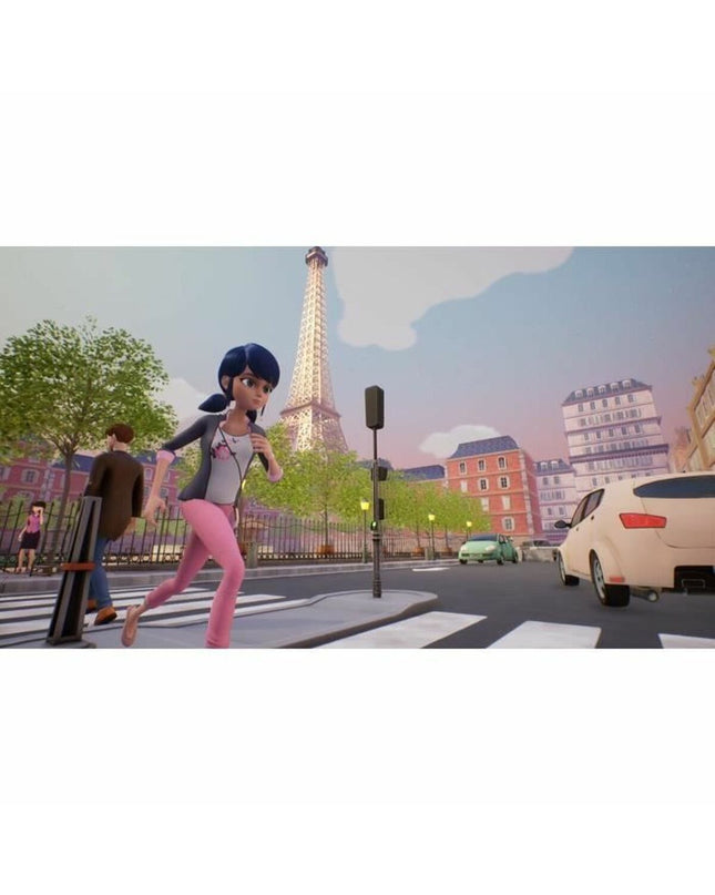 Just For Games Miraculous Paris Under Siege Nintendo Switch electronic plug-and-play game console with game cartridge.