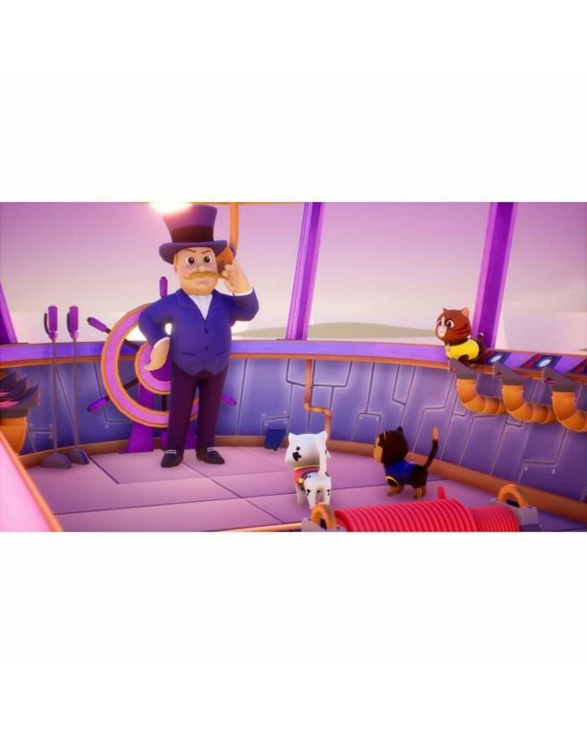 Outright Games Paw Patrol World Switch video game plugged into a Nintendo Switch console with colorful game artwork display