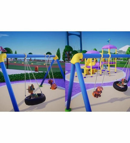 Outright Games Paw Patrol World Switch video game for electronic plug-and-play console, featuring colorful cartoon characters.