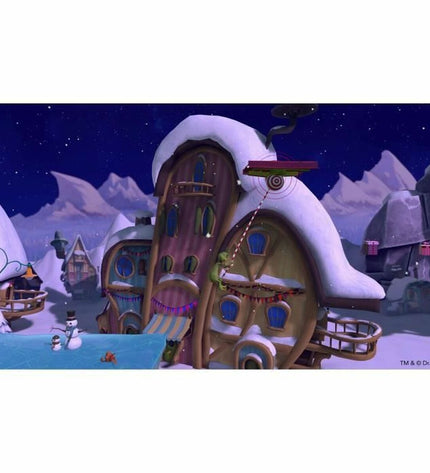 Bandai Namco Le Grinch: Les Aventures de Noël Switch video game cartridge for Plug & Play console, featuring Grinch character and festive theme.