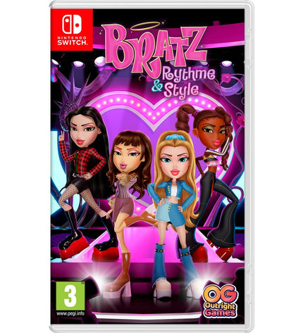 Just For Games Switch videogame console in black with colorful game artwork on the packaging.