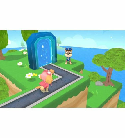 Bandai Namco Nickelodeon Junior Party Adventure Switch video game cartridge for plug-and-play game consoles.