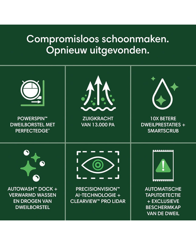 Roomba 705 MAX COMBO+ robot stofzuiger op een houten vloer, klaar voor schoonmaken in huis, huis en koken, vloer- en raamonderhoud