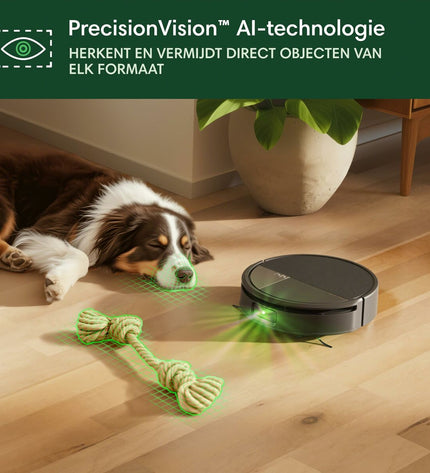 Roomba 705 MAX COMBO+ robot vacuum cleaner for home cleaning, showing its compact design and dustbin in action.