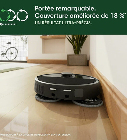iRobot robot stofzuiger met 5000 mAh batterij voor schoonmaken en vloeren onderhoud, zichtbaar op de afbeelding